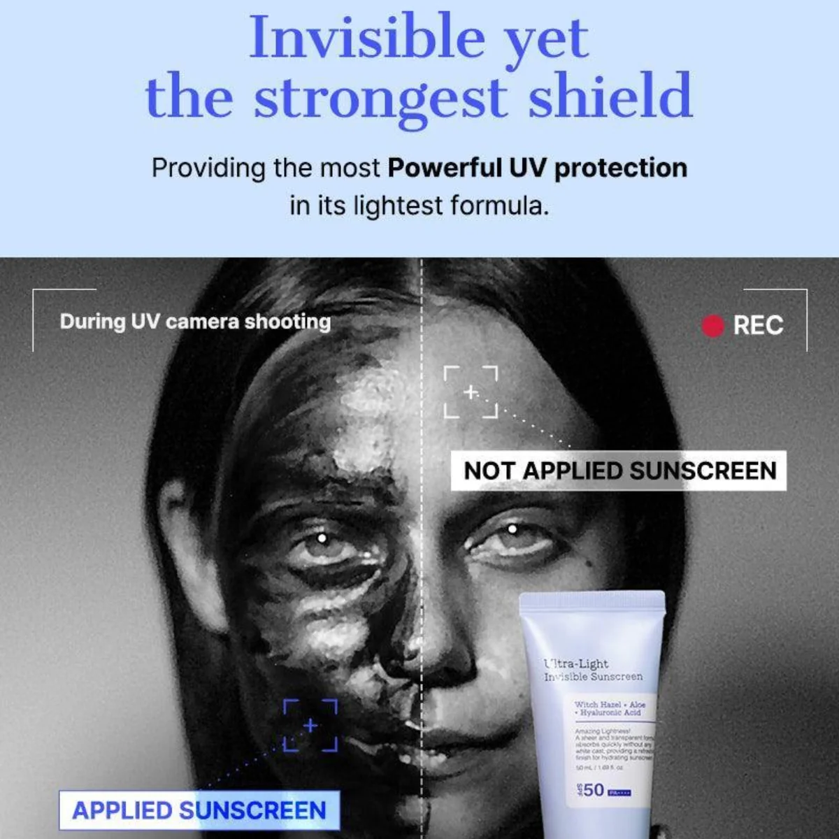 COSRX Ultra Light Invisible Sunscreen 50ml - Image 2