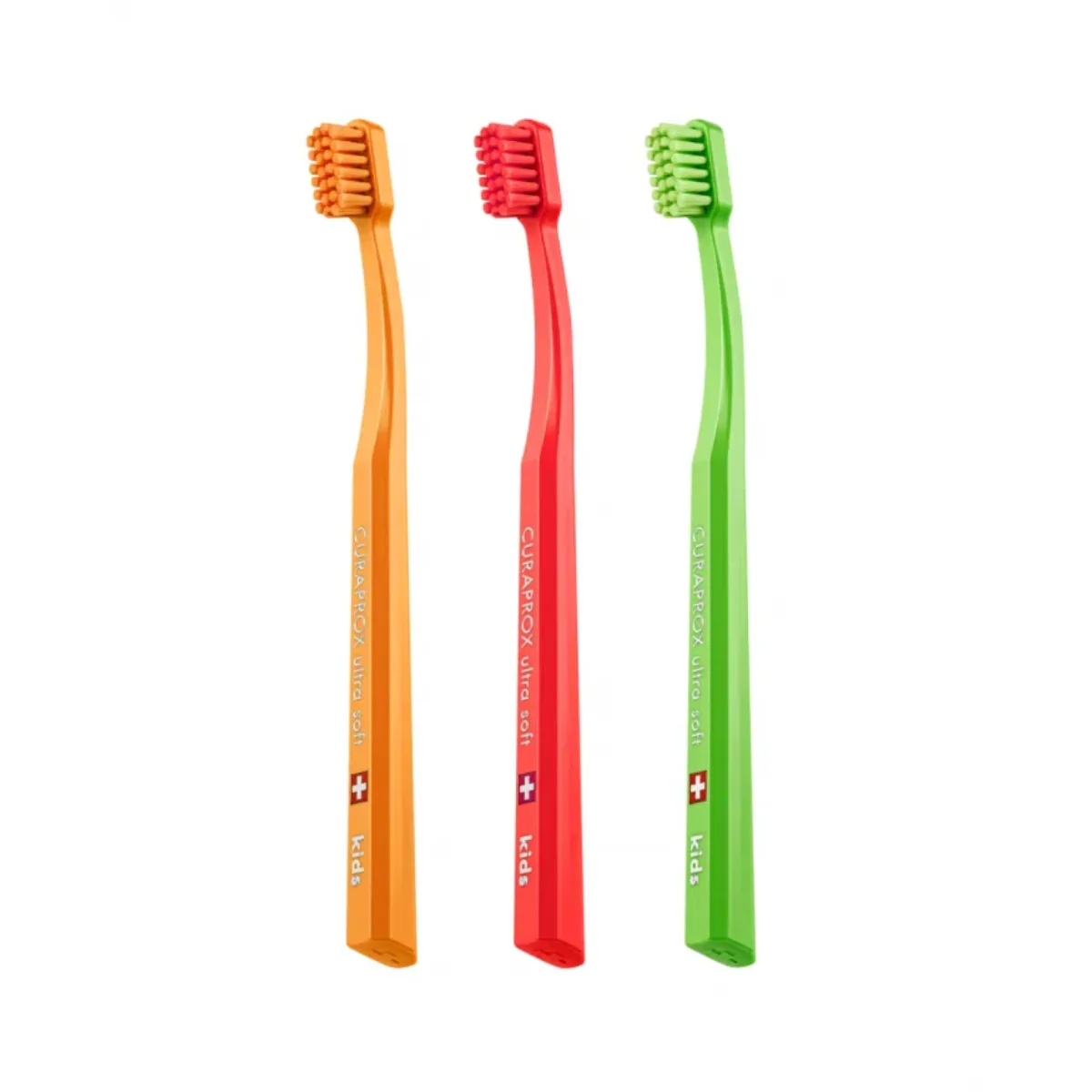 Curaprox Kids Toothbrush Ultra Soft 4-12 Years 3 Pack - Image 3