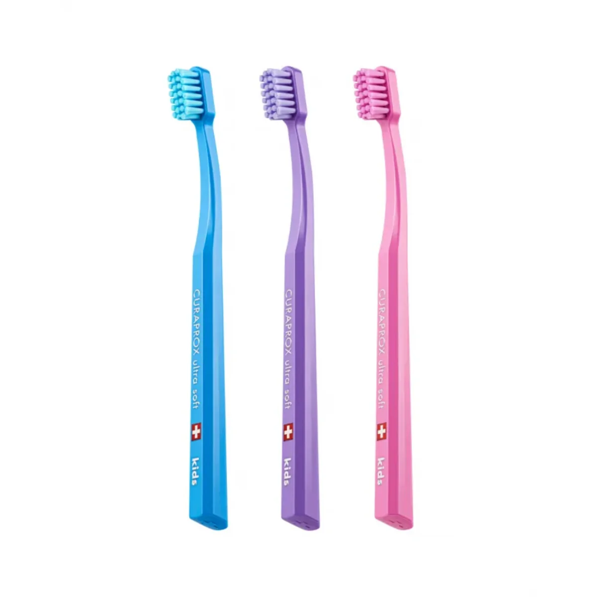 Curaprox Kids Toothbrush Ultra Soft 4-12 Years 3 Pack - Image 4