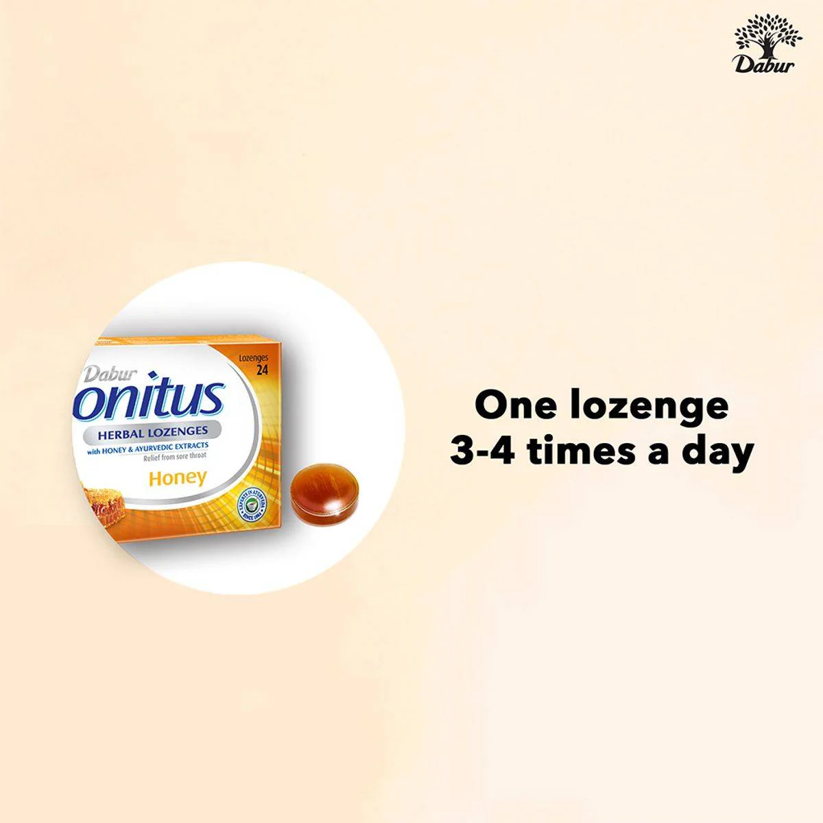 Dabur Honitus Herbal Honey 24 Lozenges - Image 7