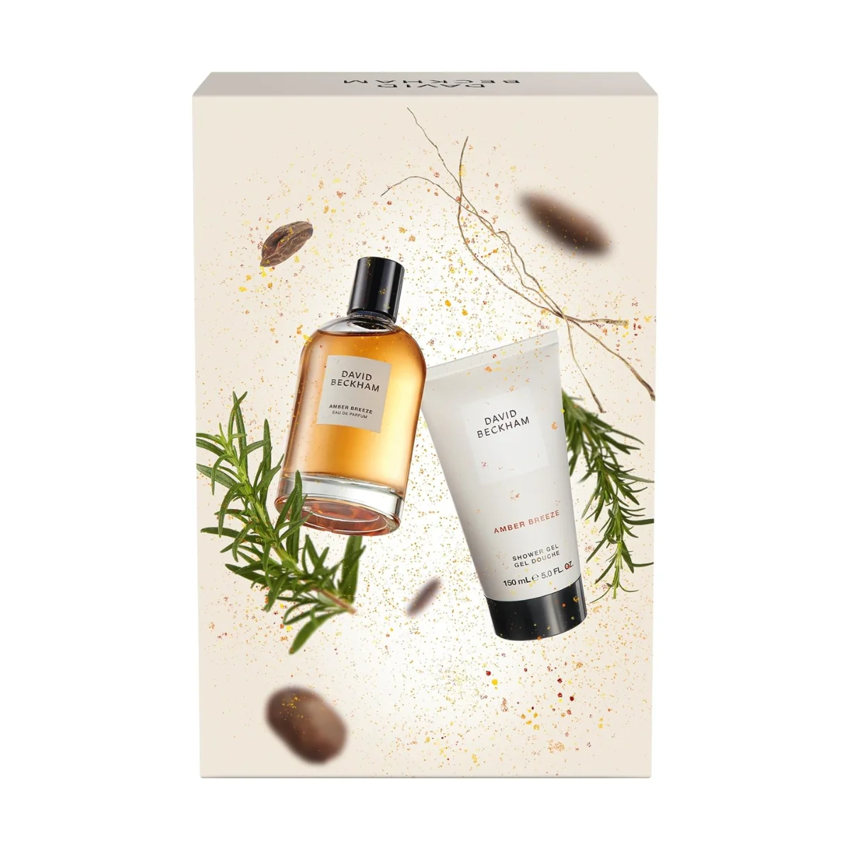 David Beckham Amber Breeze Eau de Parfum 100ml + Shower Gel 150ml Gift Set - Image 3