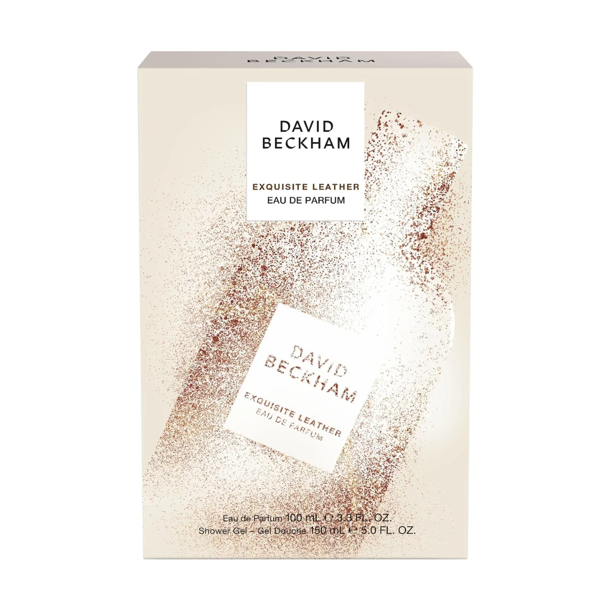 David Beckham Exquisite Leather Eau de Parfum 100ml + Shower Gel 150ml Gift Set - Image 3