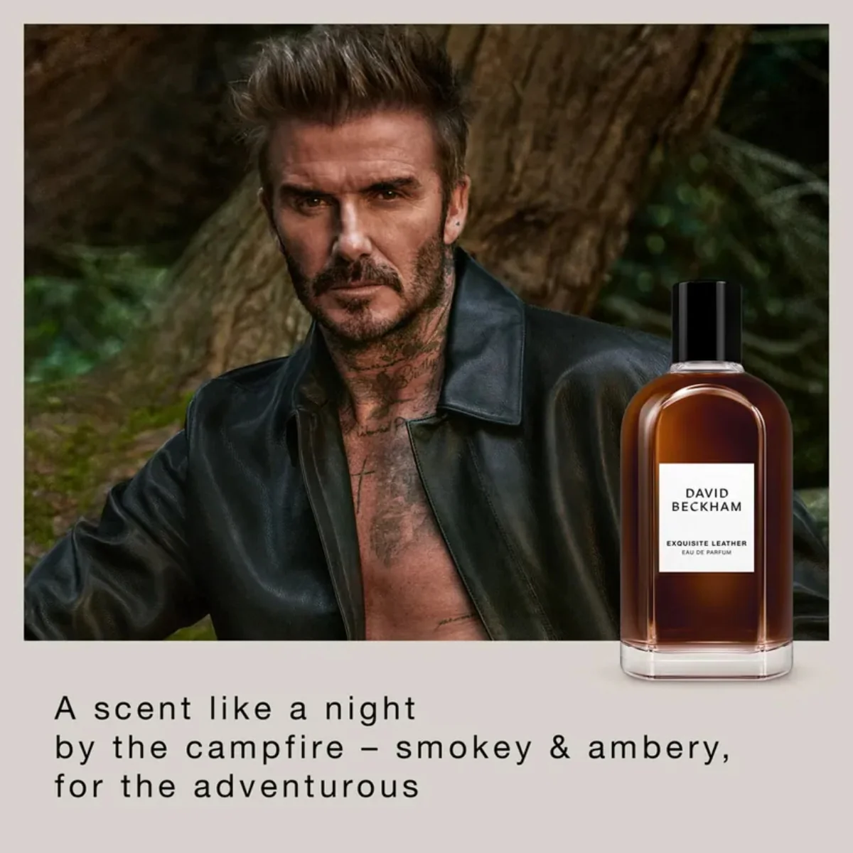David Beckham Exquisite Leather Eau de Parfum 50ml - Image 3