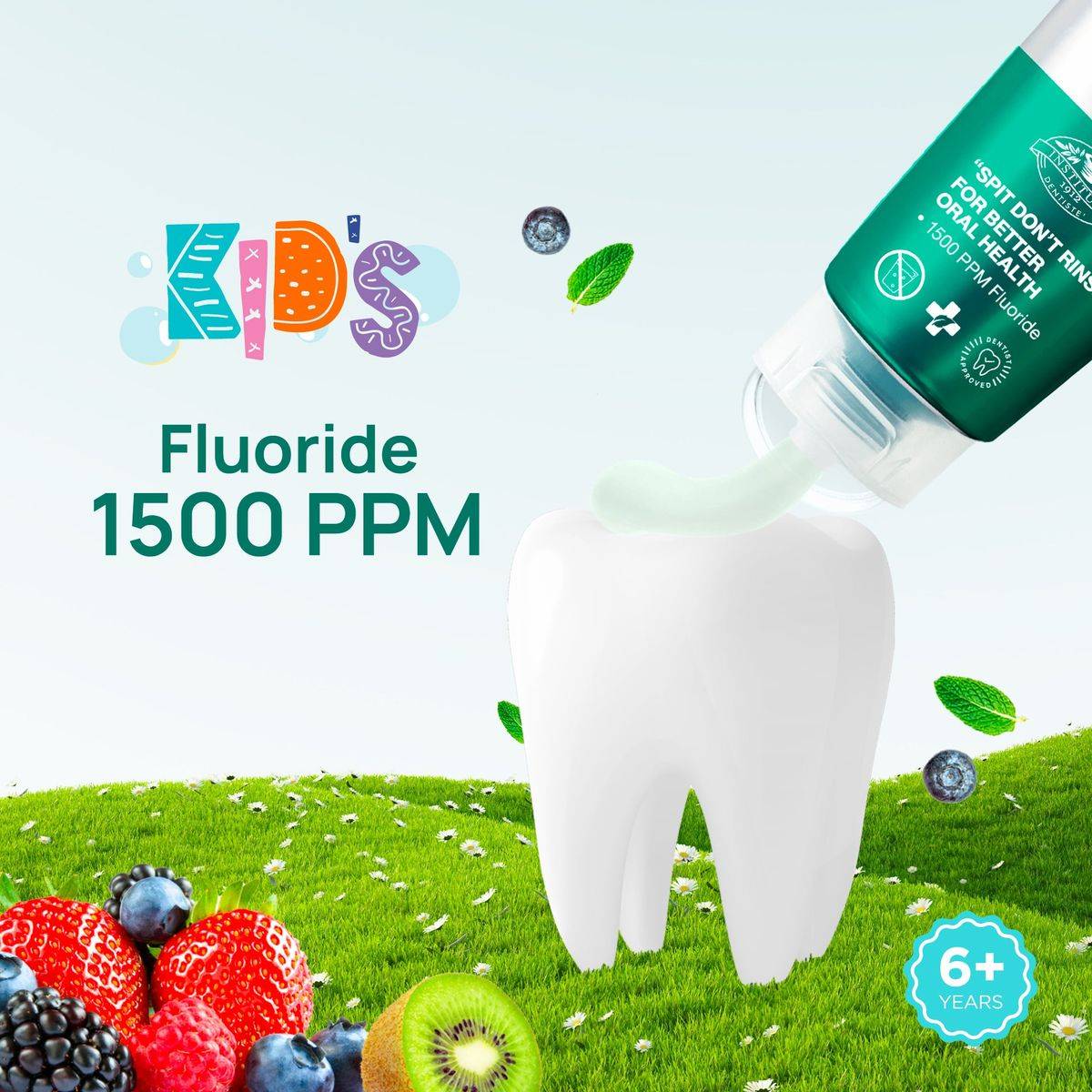 Dentiste Kids Toothpaste Mixed Fruit (6+ Years) 60g - Image 3