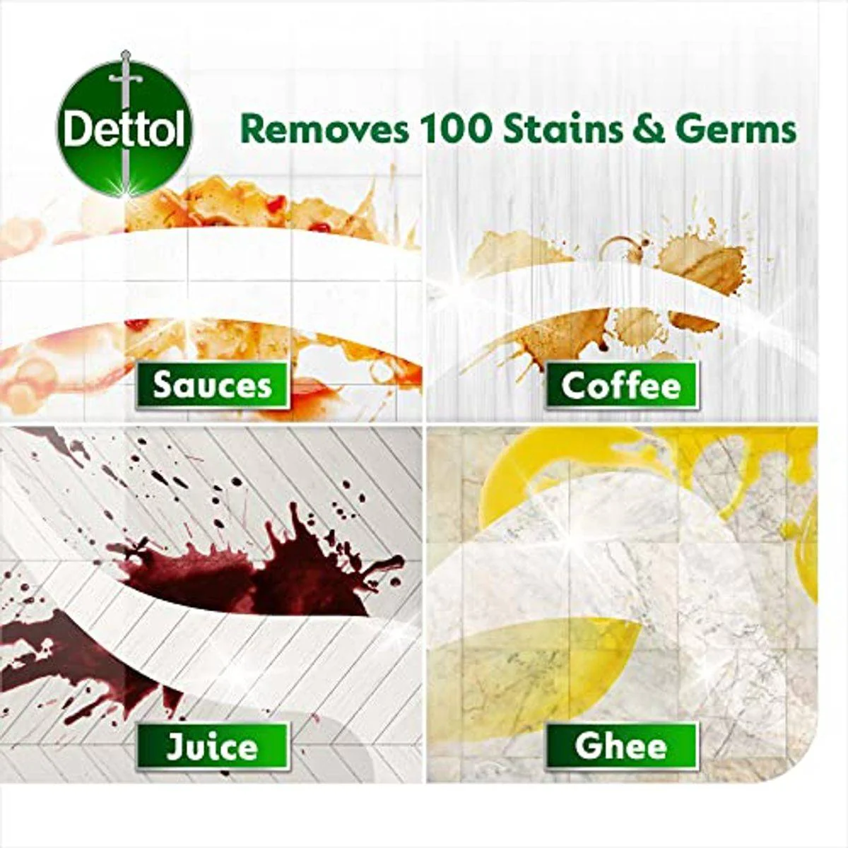 Dettol Antibacterial Floor Cleaner Lemon 900ml - Image 5
