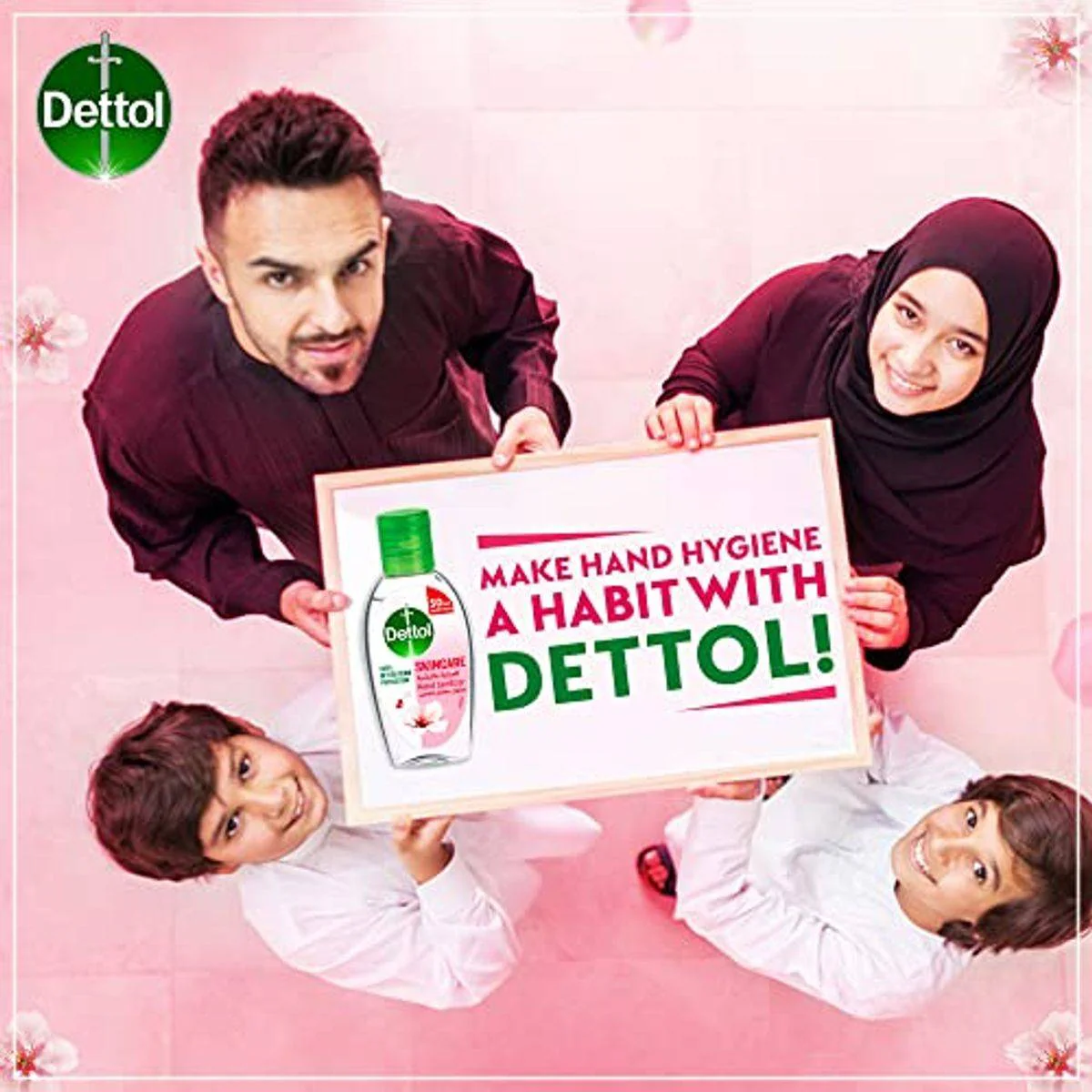 Dettol Antibacterial Hand Sanitizer Gel Skincare 50ml - Image 3
