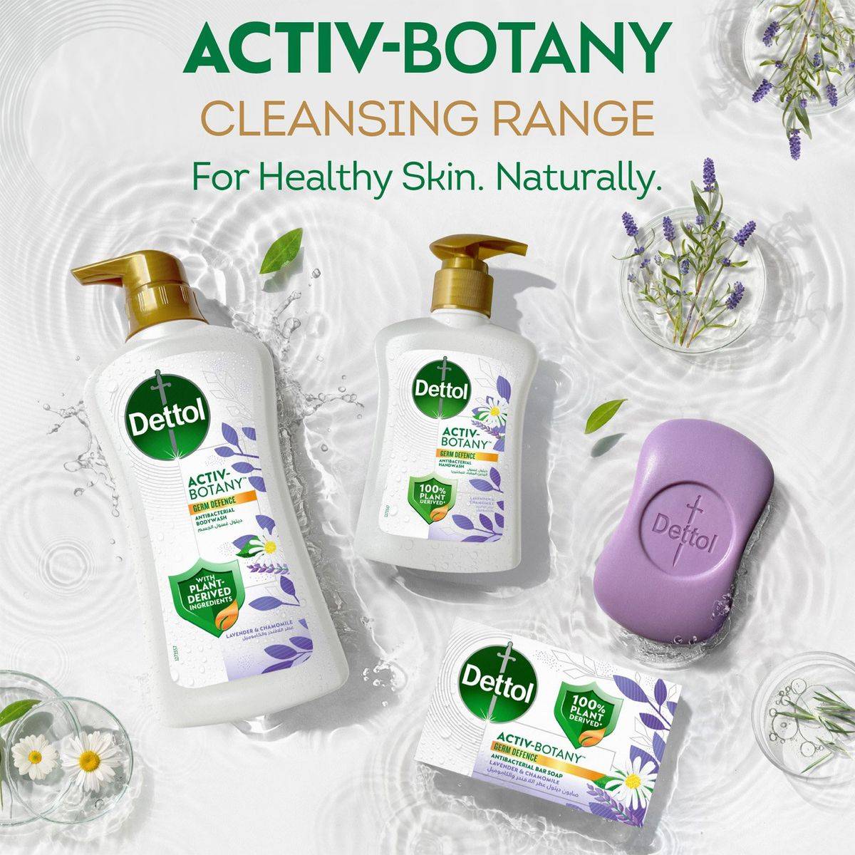 Dettol Antibacterial Handwash Activ Botany Lavender & Chamomile 200ml - Image 2
