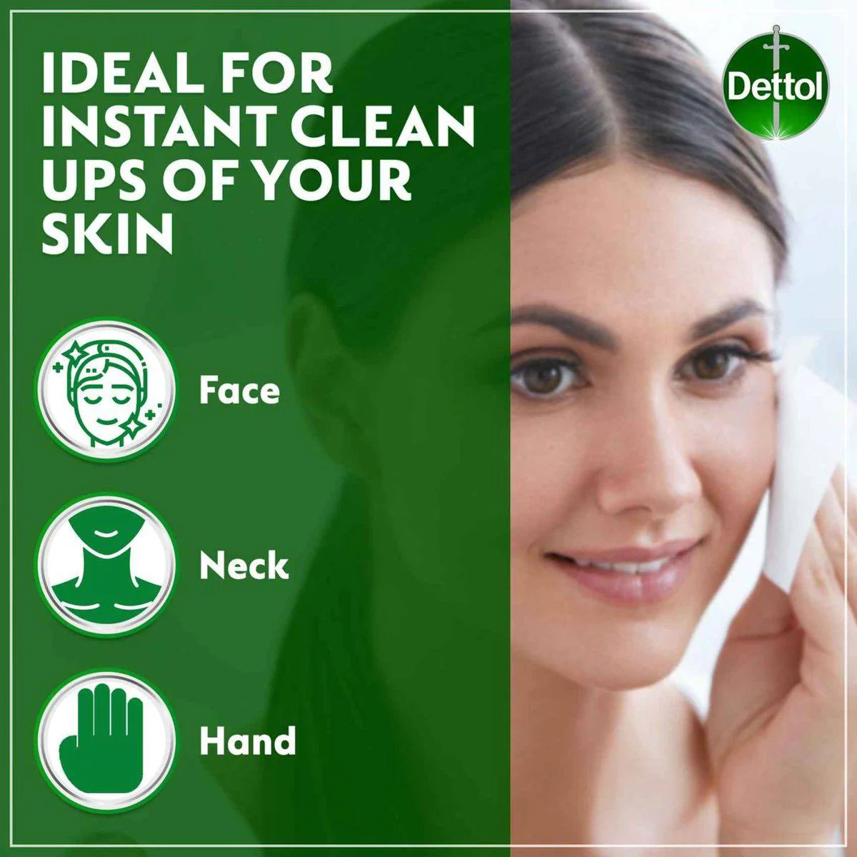 Dettol Antibacterial Skin Wipes Original 120 Sheets - Image 3