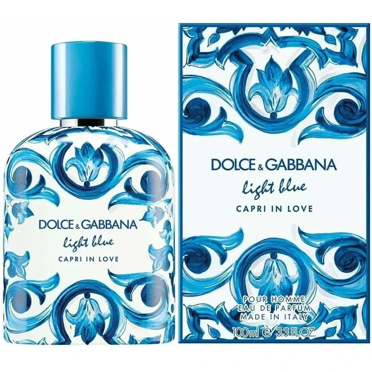 Dolce & Gabbana Light Blue Capri in Love Pour Homme Eau de Parfum 100ml - Image 2