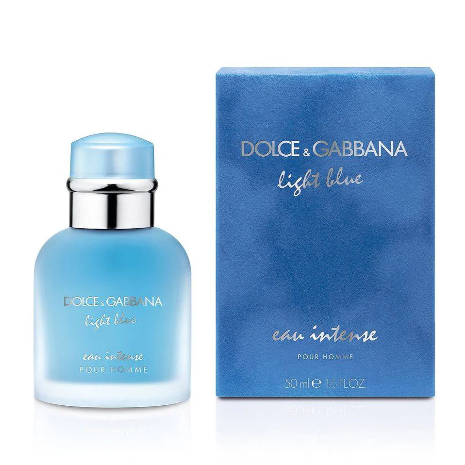 Dolce & Gabbana Light Blue Eau Intense Pour Homme Eau de Parfum 50ml
