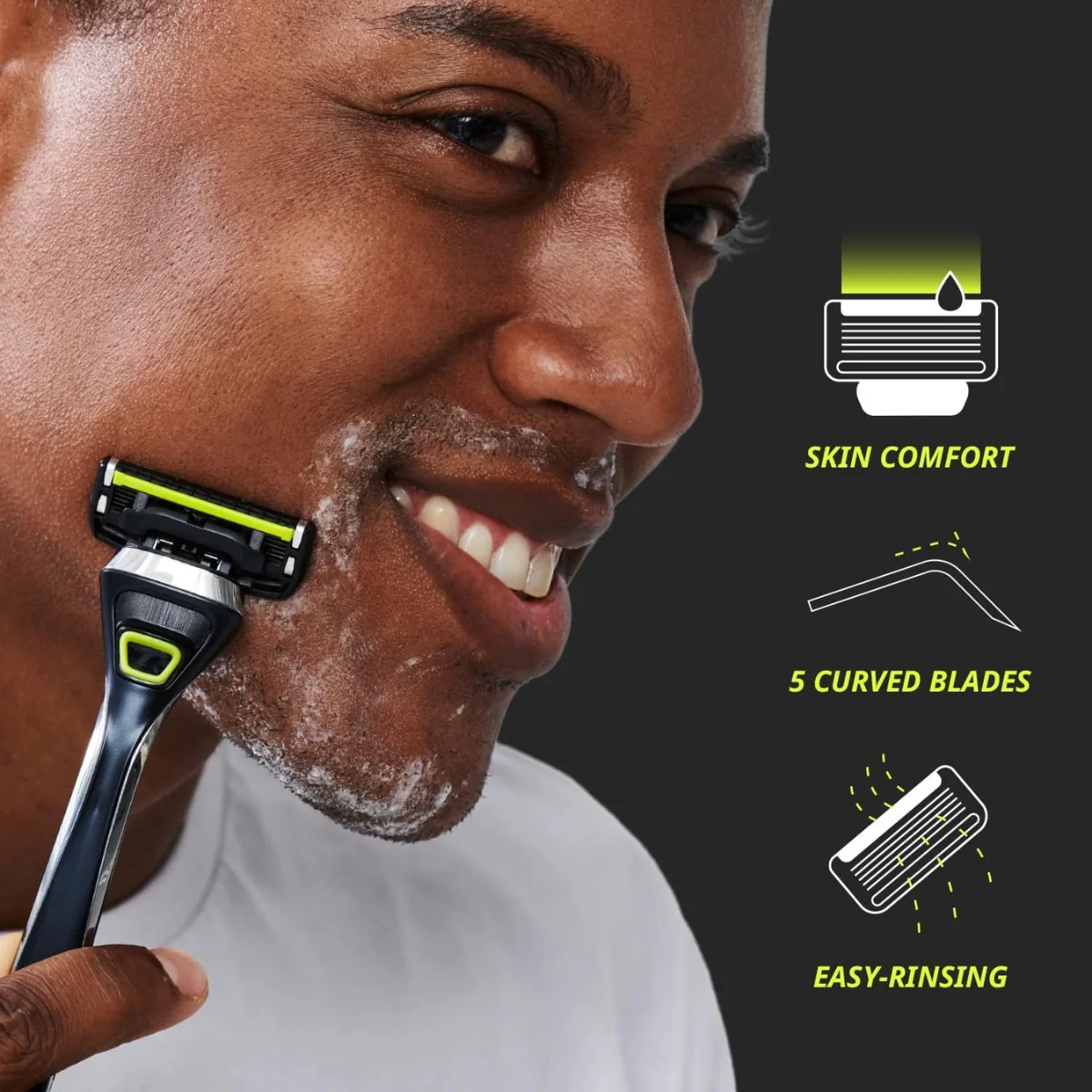 Dorco Razor Pace 5 Pro Men + 5 Refills Value Pack - Image 5