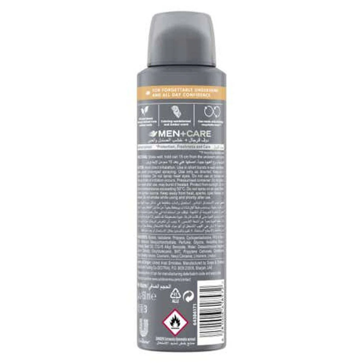 Dove Men + Care Deodorant Spray Sandalwood & Amber 150ml - Image 2