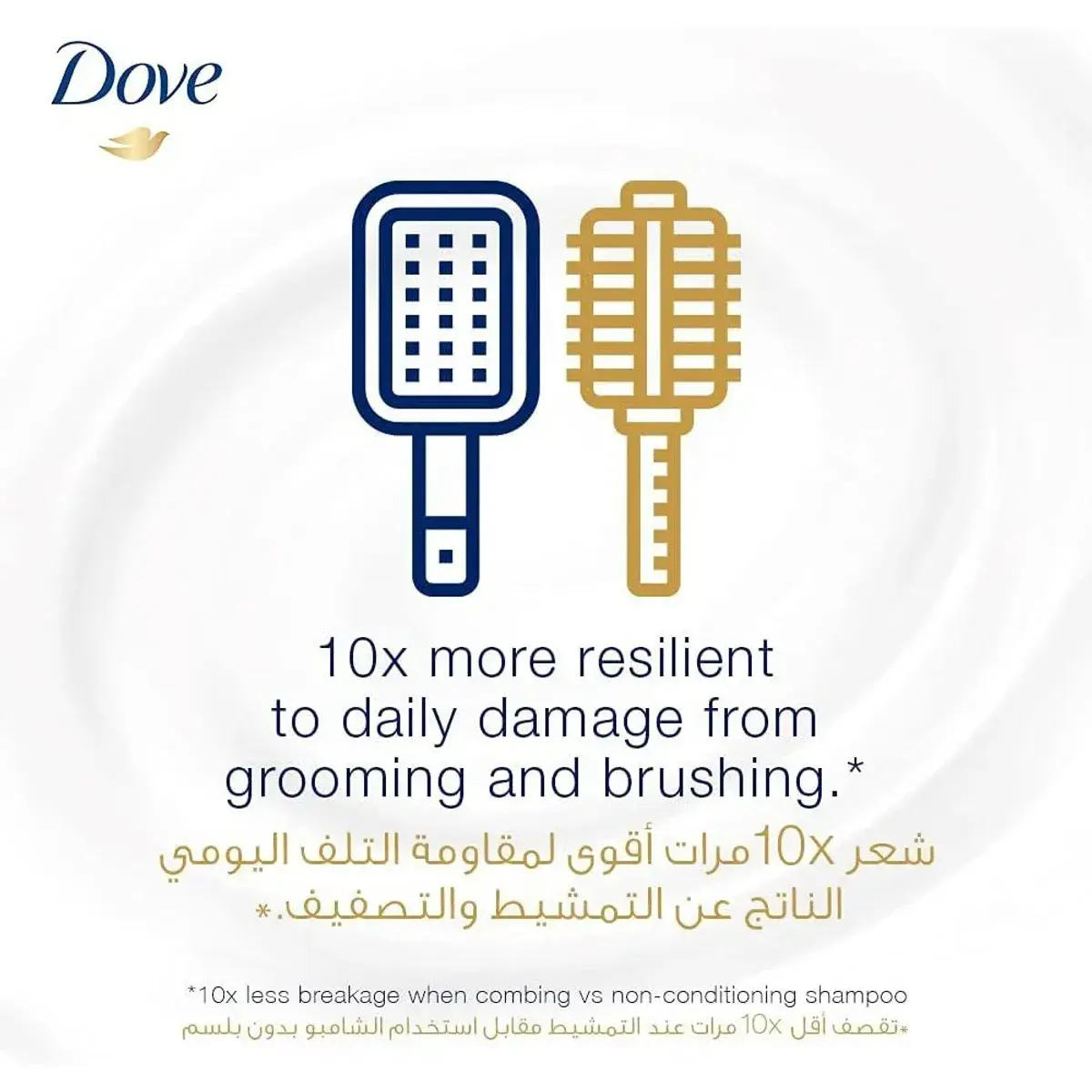 Dove Daily Care Shampoo 600ml - Image 2