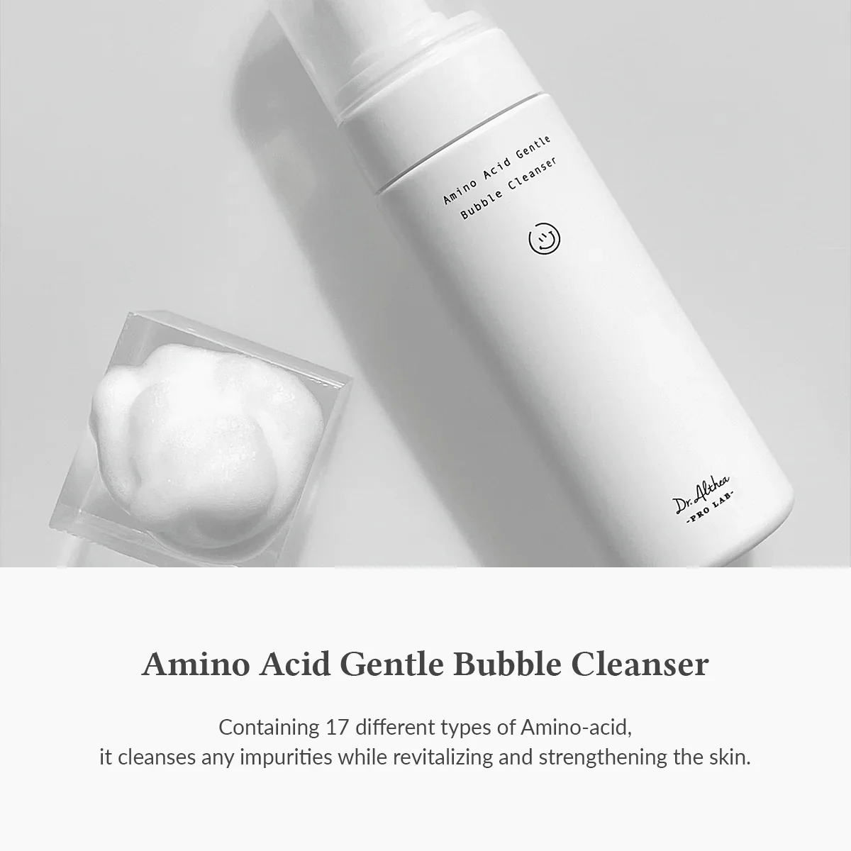 Dr. Althea Amino Acid Gentle Bubble Cleanser 140ml - Image 3