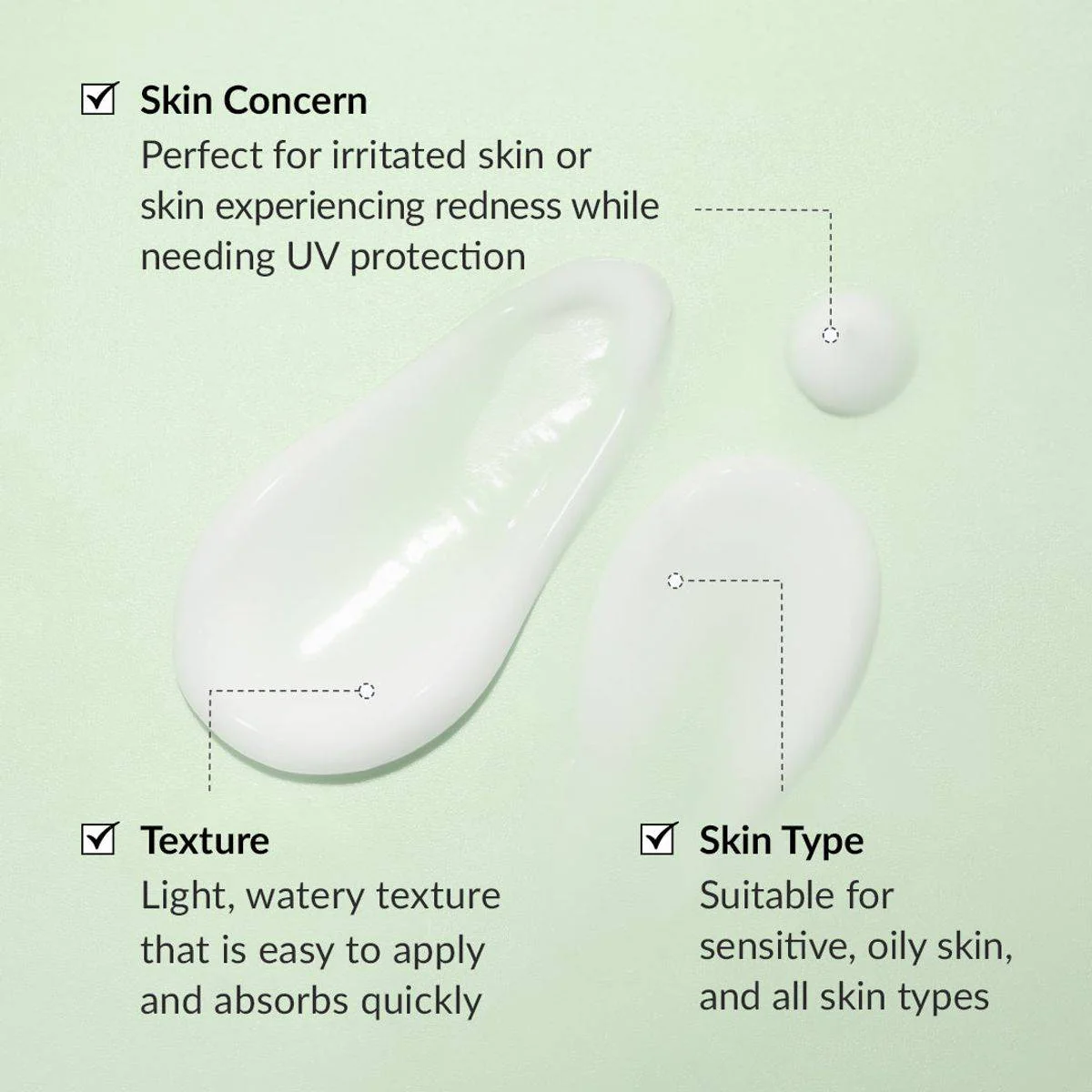 Dr. Althea Green Tea Fresh Sunscreen SPF50 45ml - Image 3