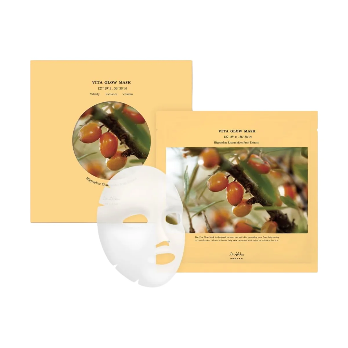 Dr. Althea Vita Glow Mask 27g x 5 Pieces - Image 2