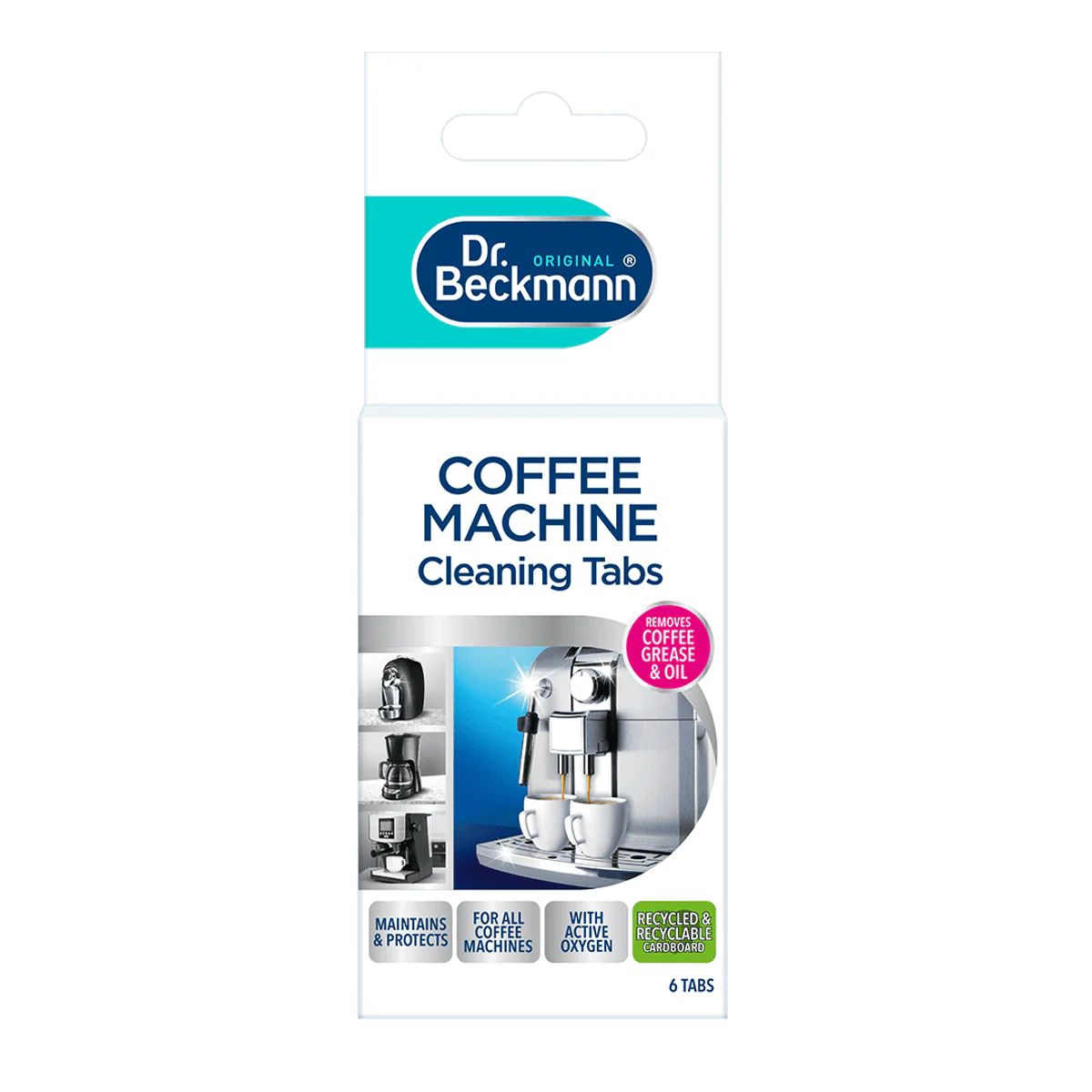 Dr. Beckmann Coffee Machine Cleaning Tabs 6 Pieces