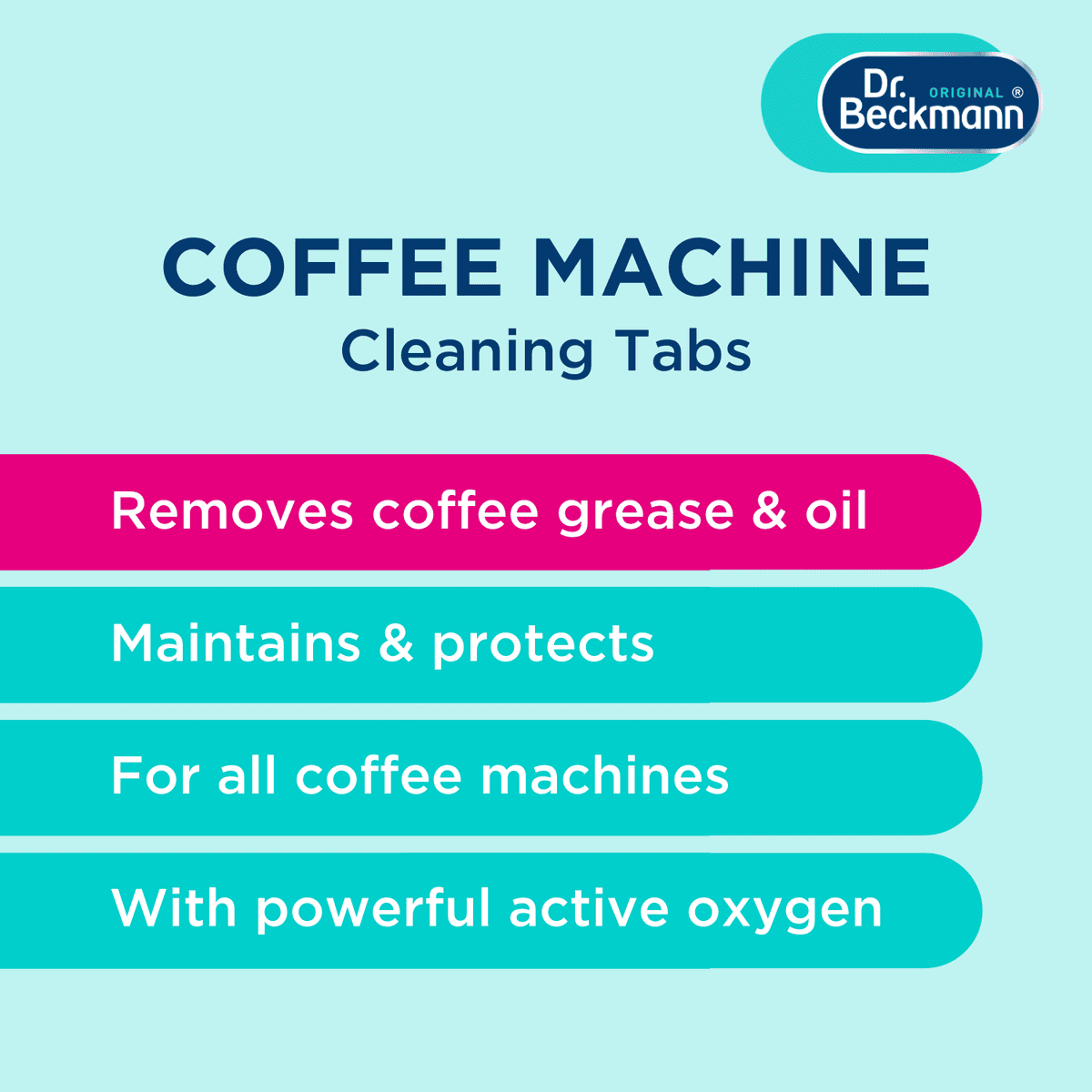 Dr. Beckmann Coffee Machine Cleaning Tabs 6 Pieces - Image 3
