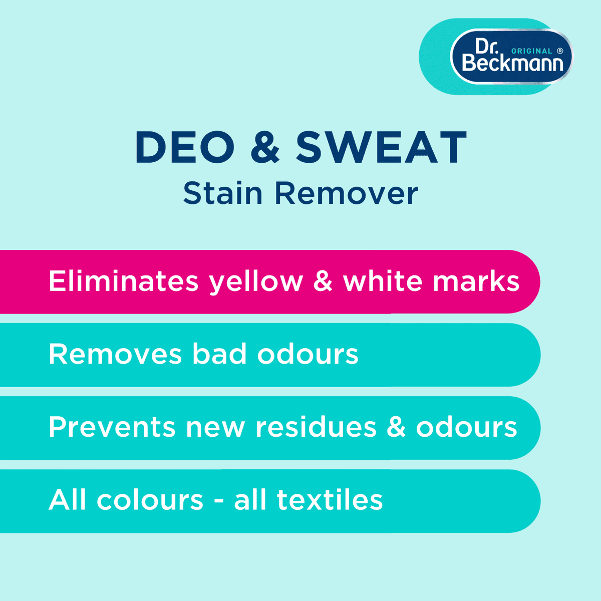 Dr. Beckmann Stain Spray Deo & Sweat 250ml - Image 3