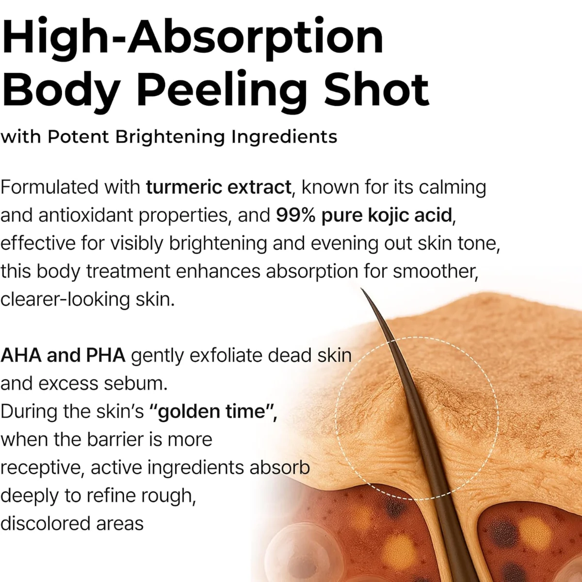 Dr. Melaxin Peel Shot Exfoliating Kojic Acid Turmeric Spray 200ml - Image 8