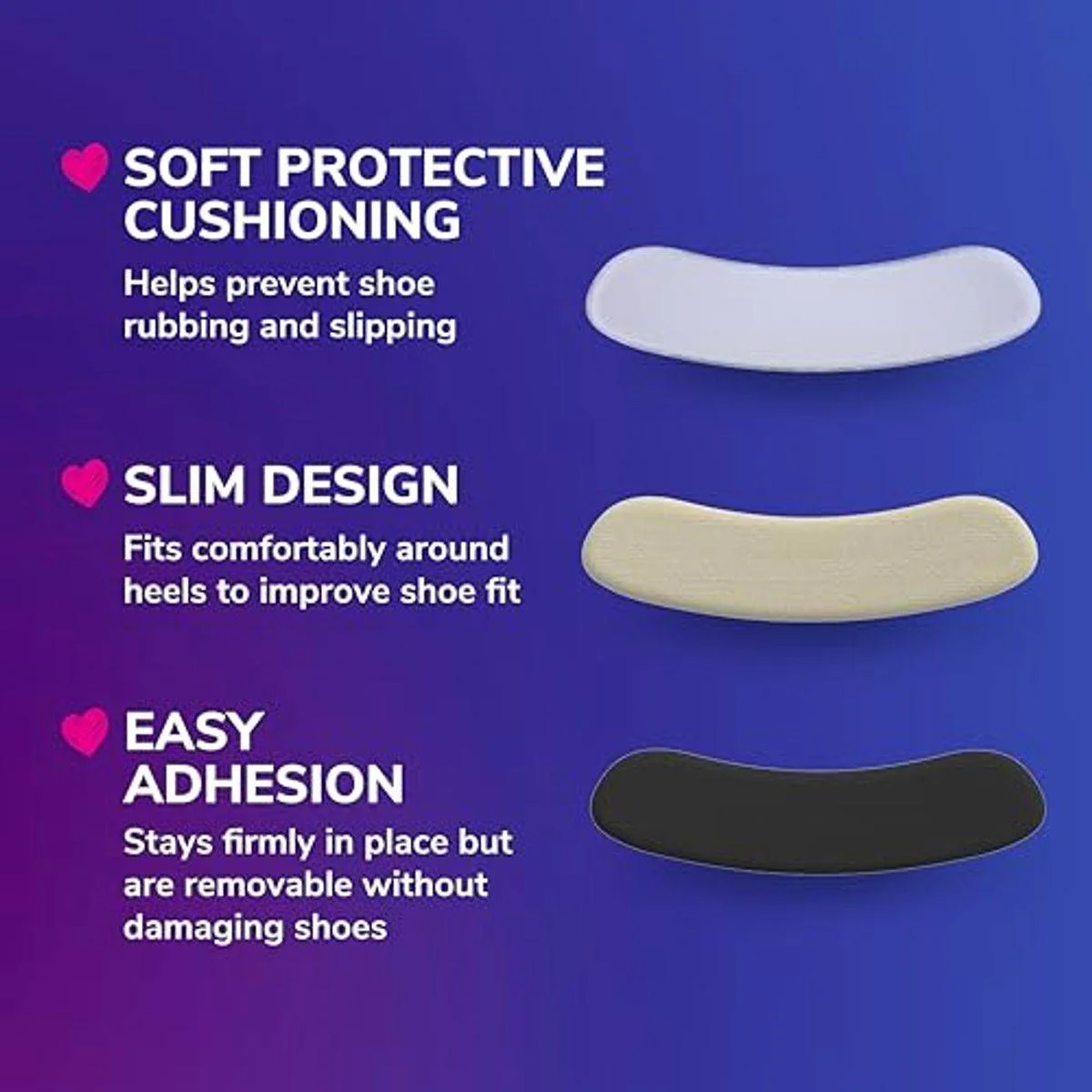 Dr Scholls Stylish Step Heel Liners Variety Pack - Image 4