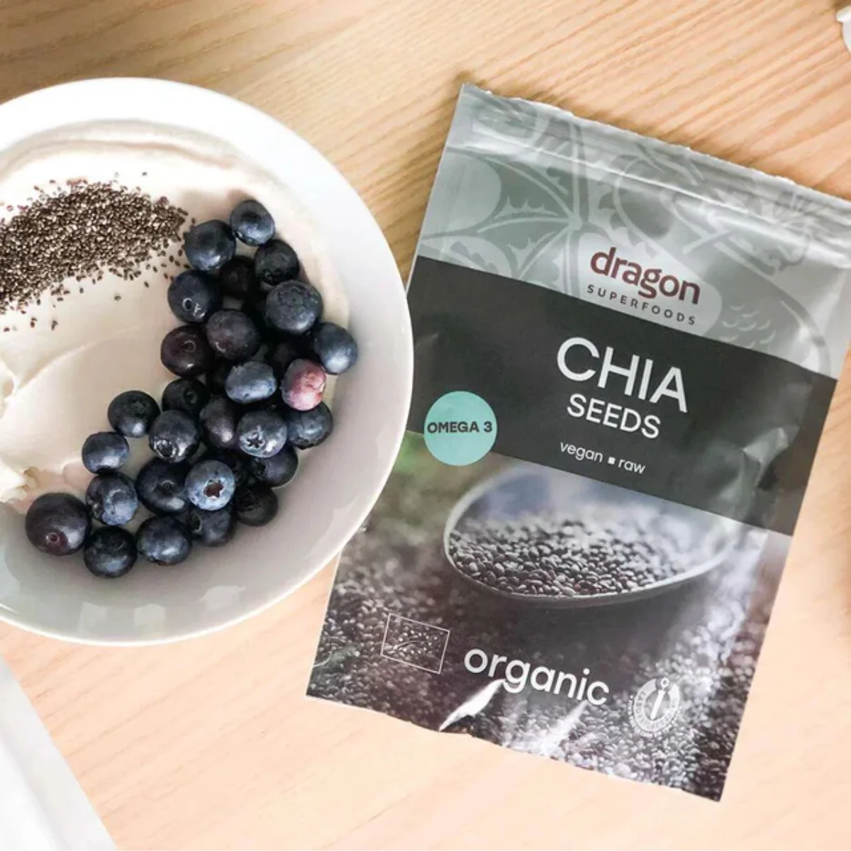 Dragon Superfoods Black Chia Seeds 200g - Image 4