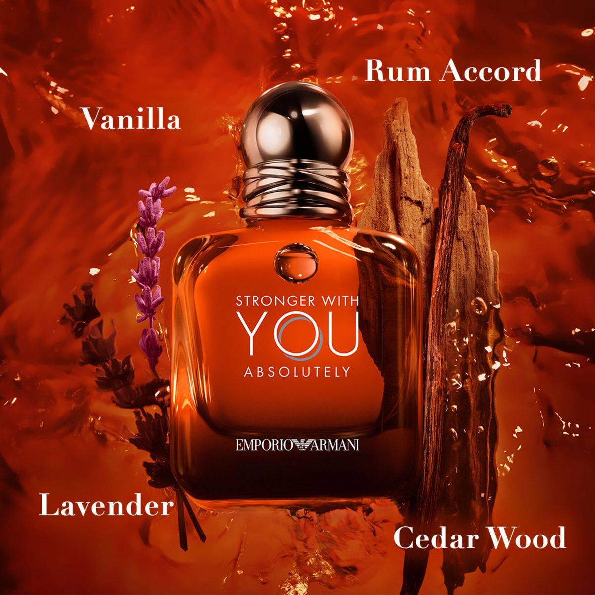 Emporio Armani Stronger with You Absolutely Pour Homme Parfum 100ml - Image 4