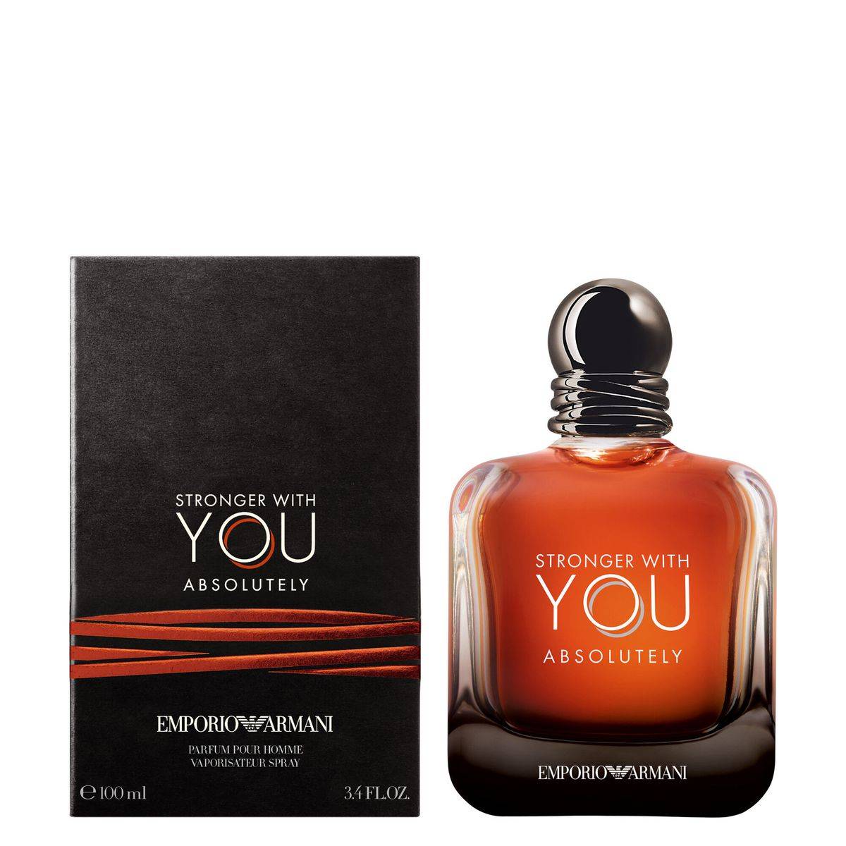 Emporio Armani Stronger with You Absolutely Pour Homme Parfum 100ml - Image 5