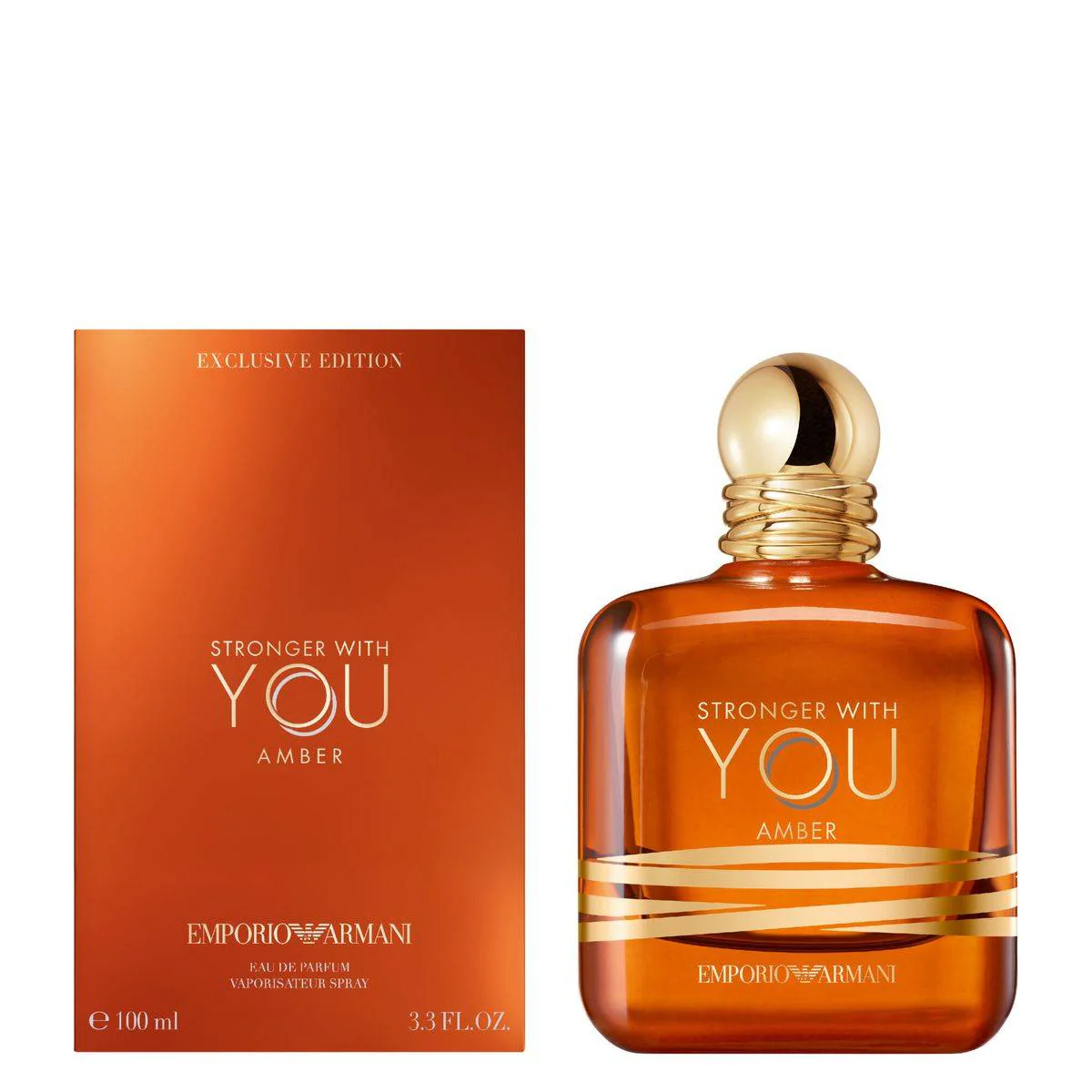 Emporio Armani Stronger with You Amber Eau de Parfum 100ml - Image 4