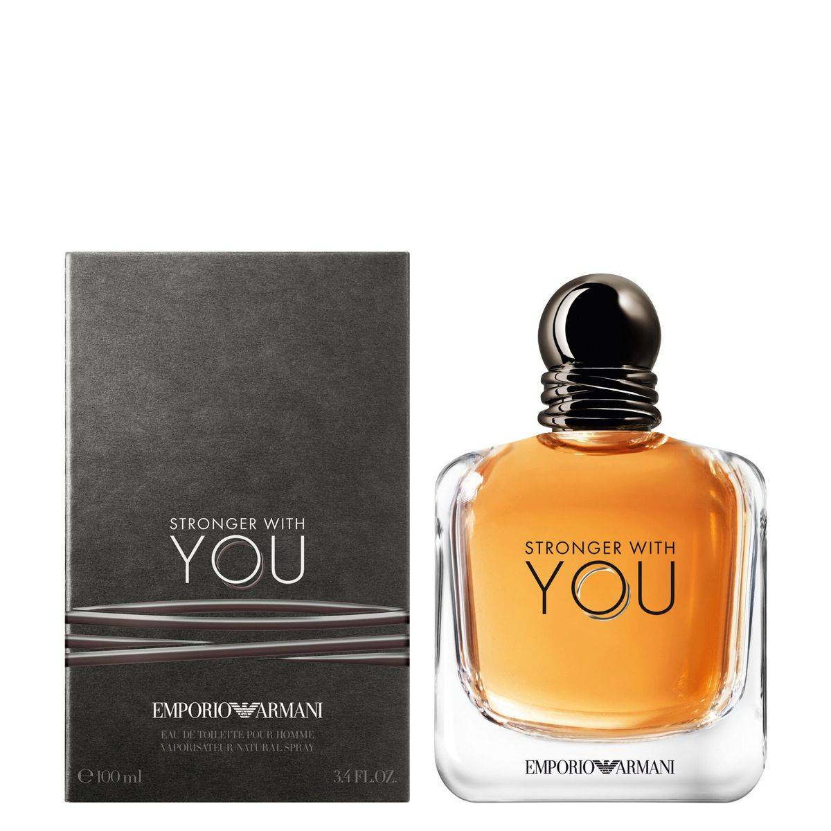 Emporio Armani Stronger with You Pour Homme Eau de Toilette 100ml - Image 2