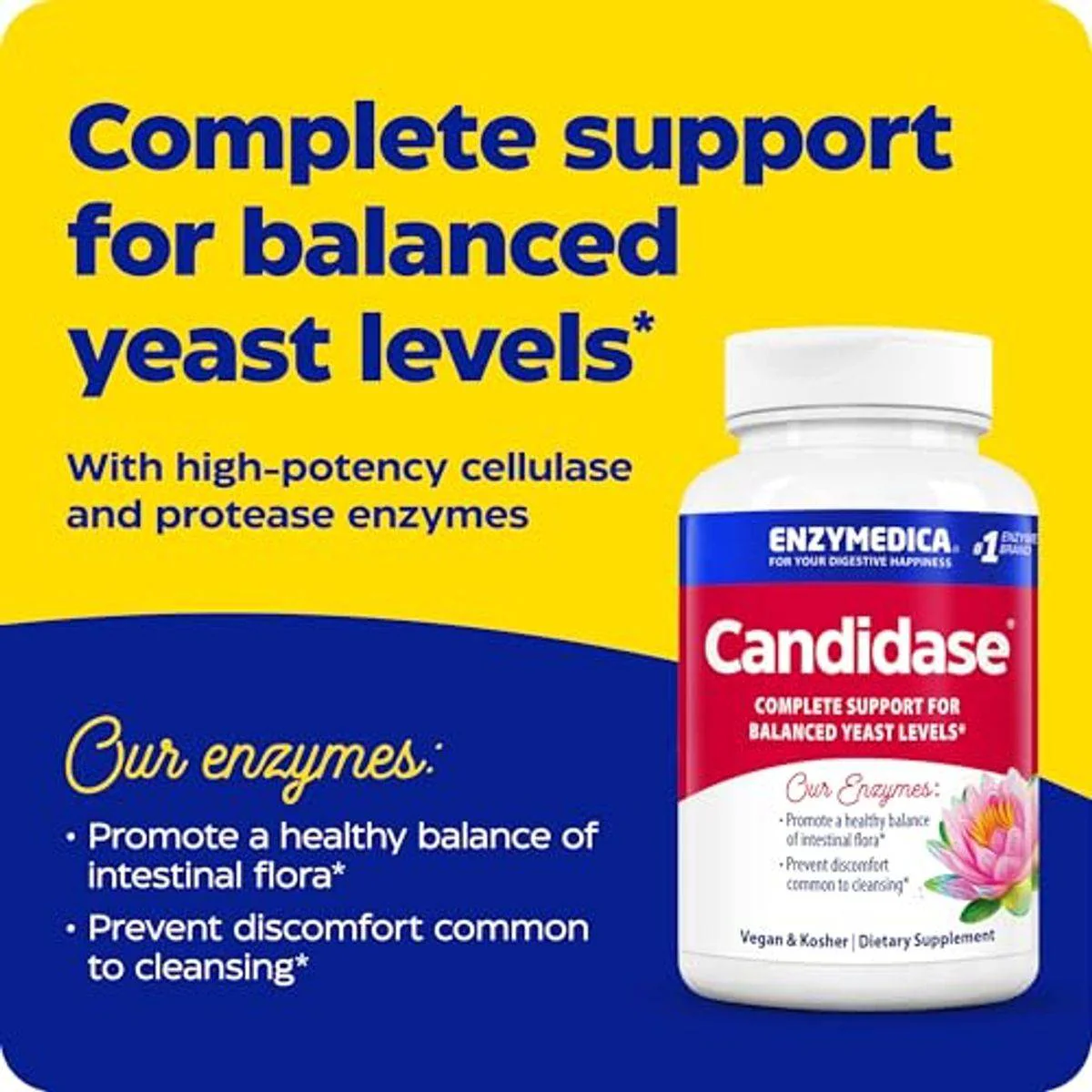Enzymedica Candidase 42 Capsules - Image 3
