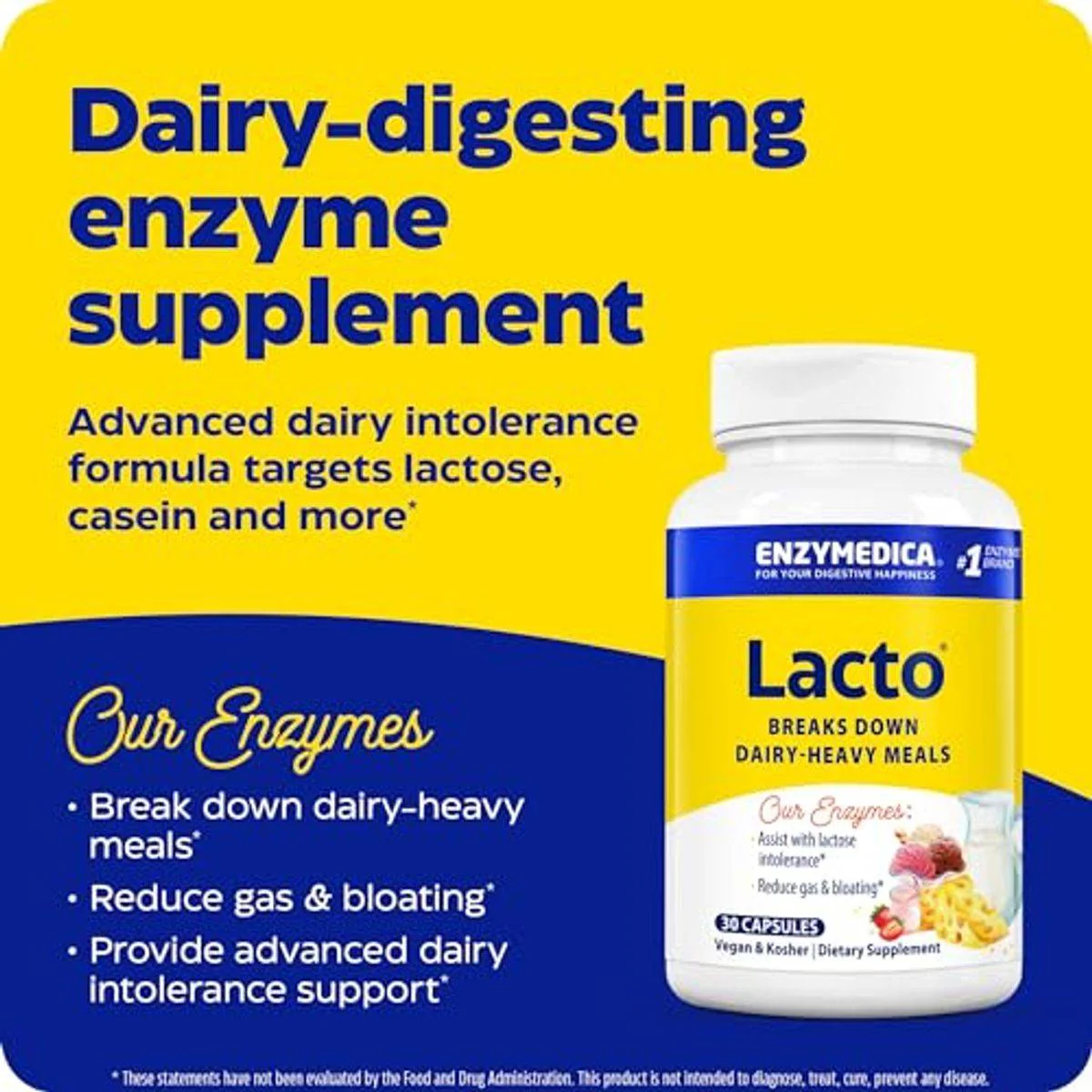 Enzymedica Lacto 30 Capsules - Image 2