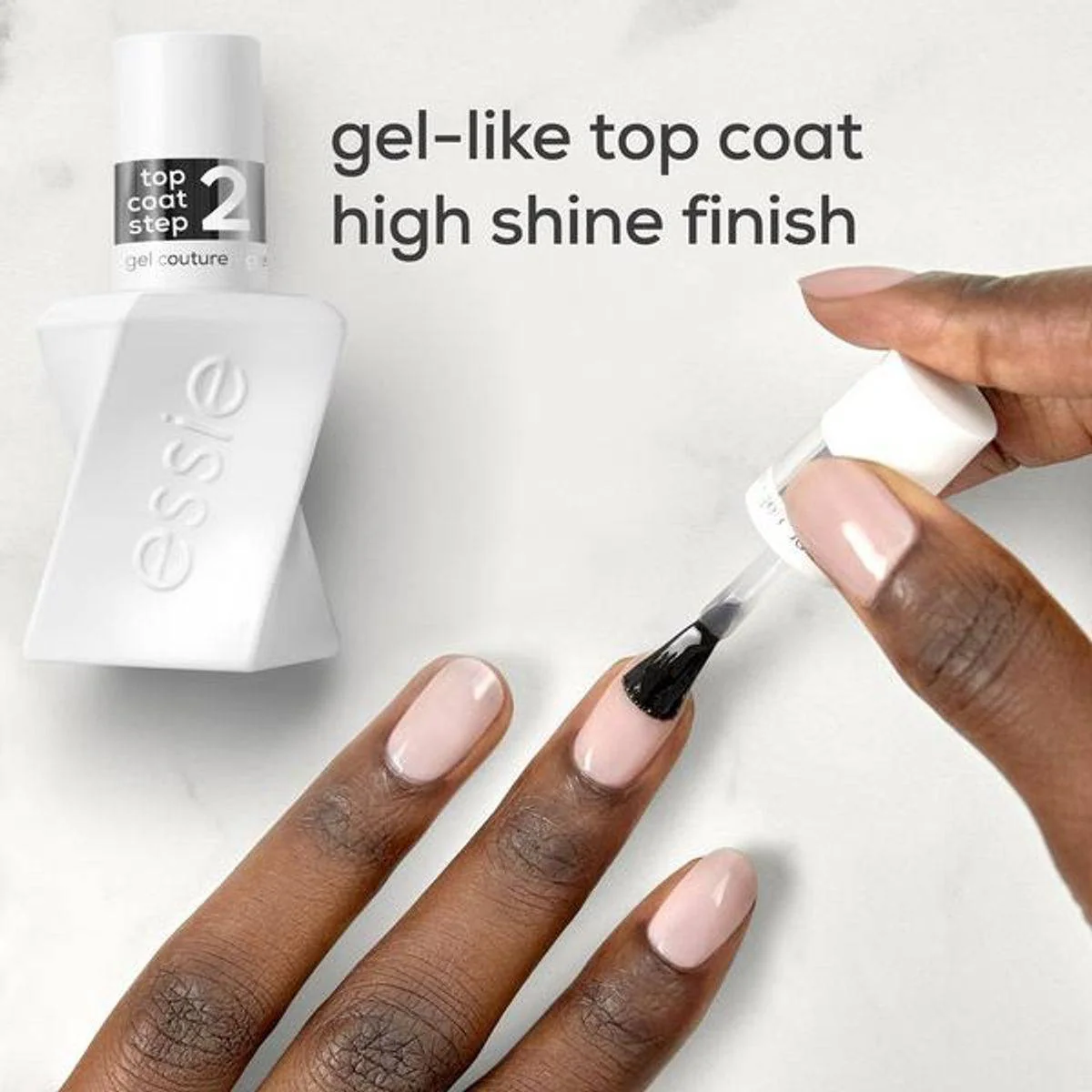 Essie Gel Couture Top Coat 13.5ml - Image 2