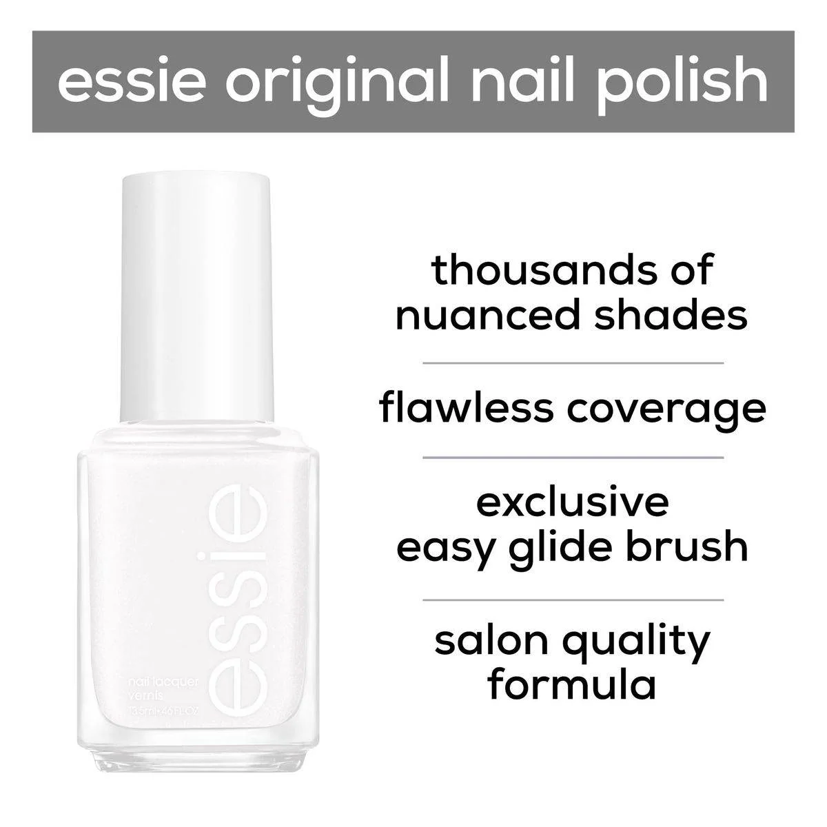 Essie Nail Polish 990 Stay Fluid 13.5ml - Image 5