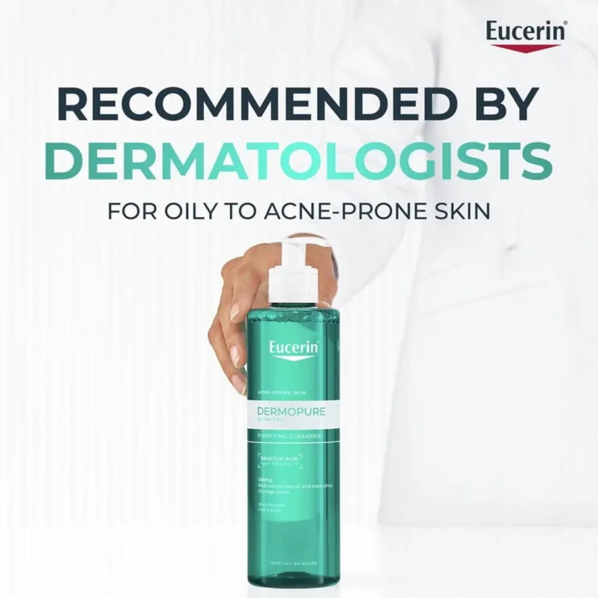 Eucerin Dermo Pure Purifying Cleanser 400ml - Image 2