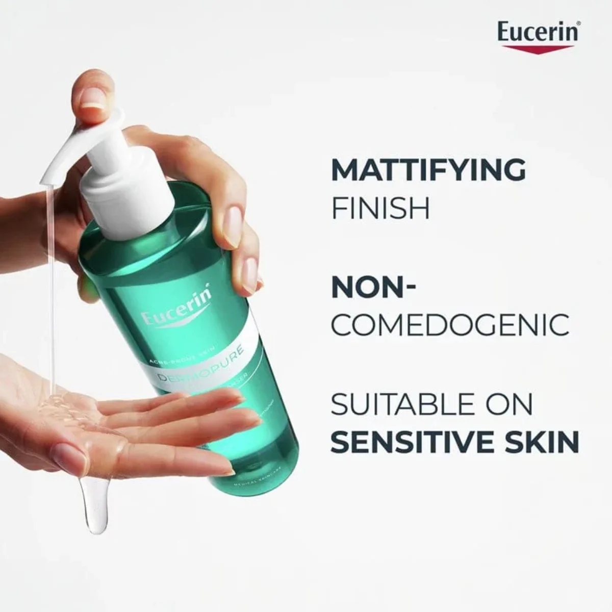 Eucerin Dermo Pure Purifying Cleanser 400ml - Image 3