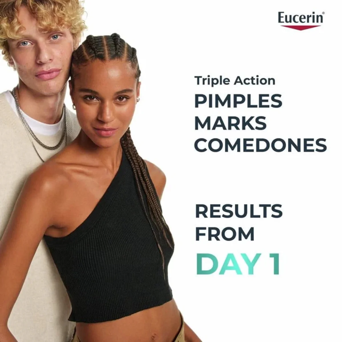Eucerin Dermo Pure Triple Action Corrective Fluid 40ml - Image 3