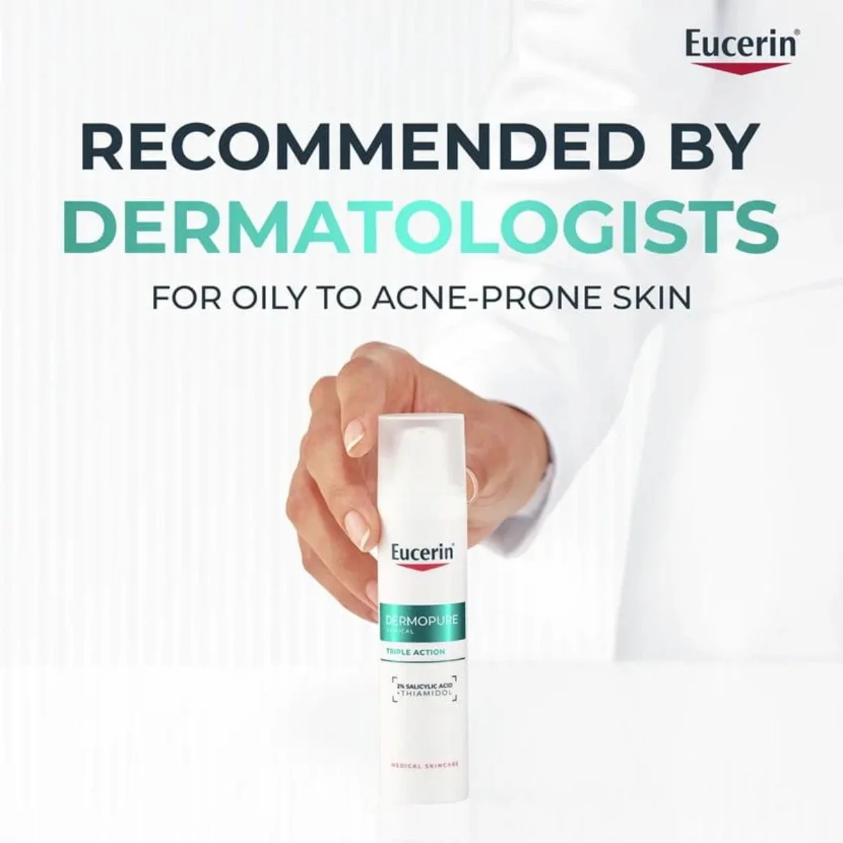 Eucerin Dermo Pure Triple Action Corrective Fluid 40ml - Image 5