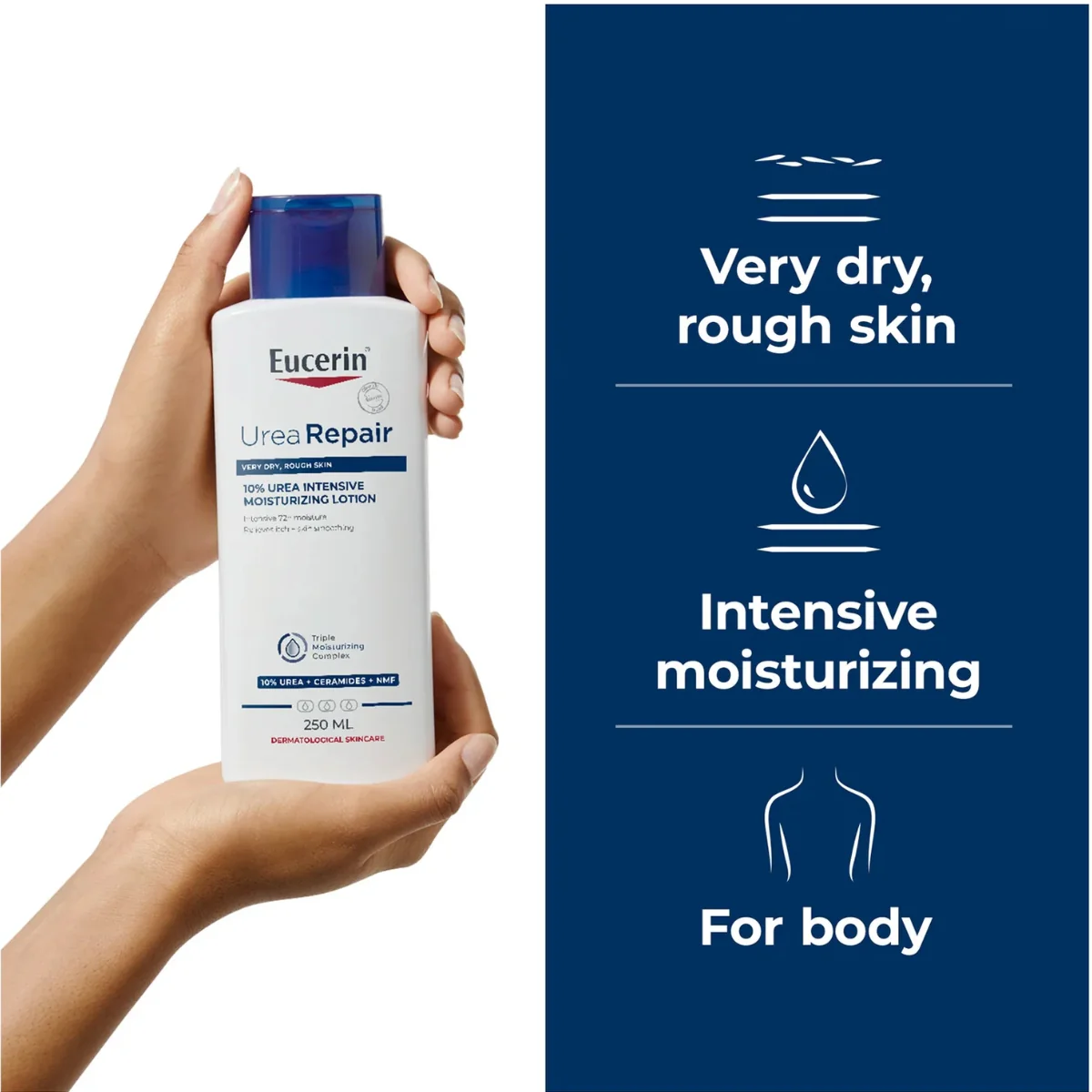 Eucerin UreaRepair Plus 10% Urea Body Lotion 250ml - Image 3
