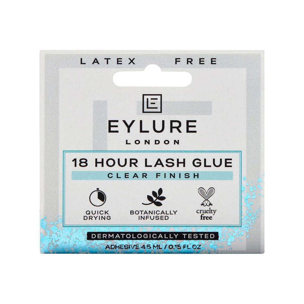 Eylure 18 Hour Clear Lash Glue Latex Free 4.5ml