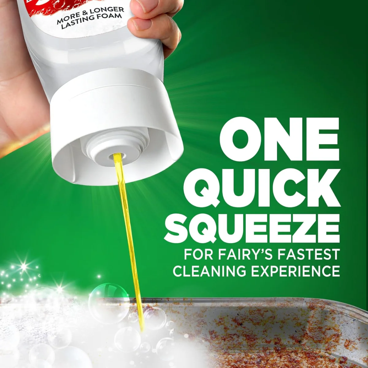 Fairy Dishwashing Liquid Power Action Lime Fresh 730ml - Image 4