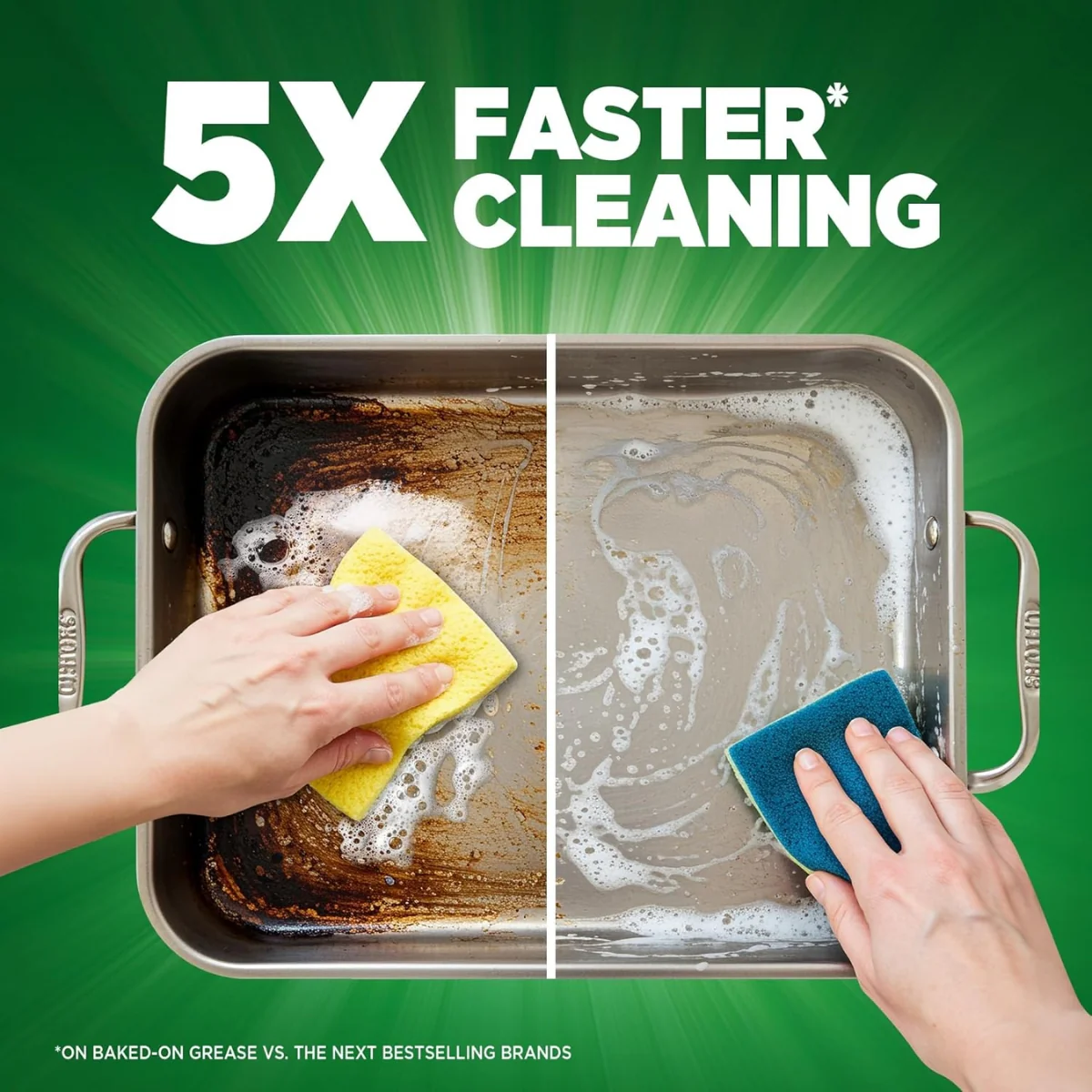 Fairy Dishwashing Liquid Power Action Lime Fresh 730ml - Image 6
