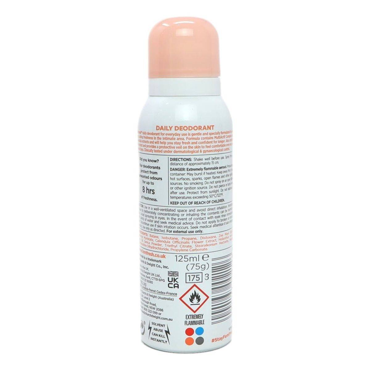 Femfresh Intimate Freshness Deodorant 125ml - Image 5