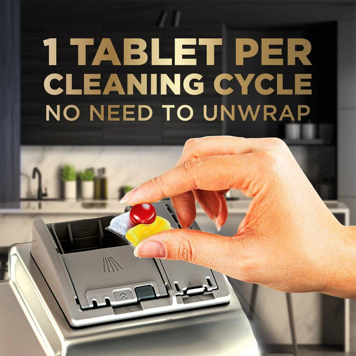 Finish Powerball Ultimate All In 1 Lemon Sparkle 32 Dishwasher Tablets - Image 2