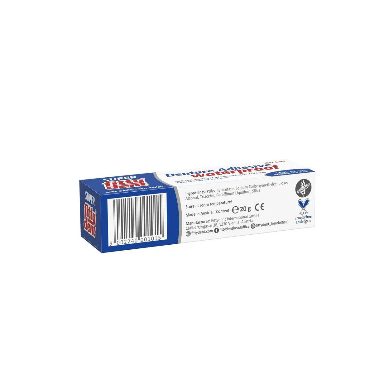 Fitty Dent Denture Adhesive Cream 20g - Image 4