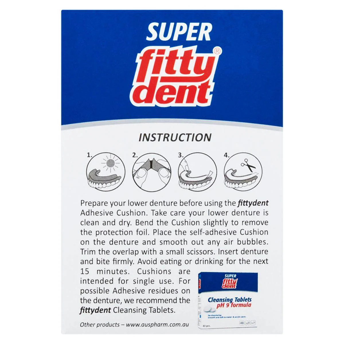 Fitty Dent Denture Adhesive Cushion 15g - Image 5