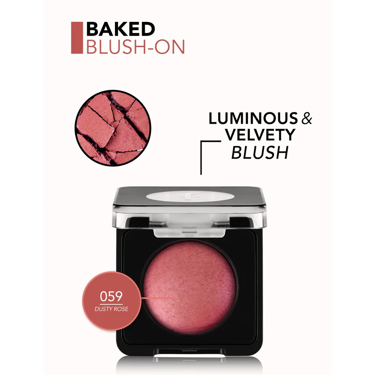Flormar Baked Blush On 059 Dusty Rose 4g - Image 4