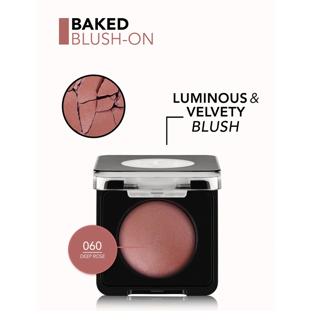 Flormar Baked Blush On 060 Deep Rose 4g - Image 4
