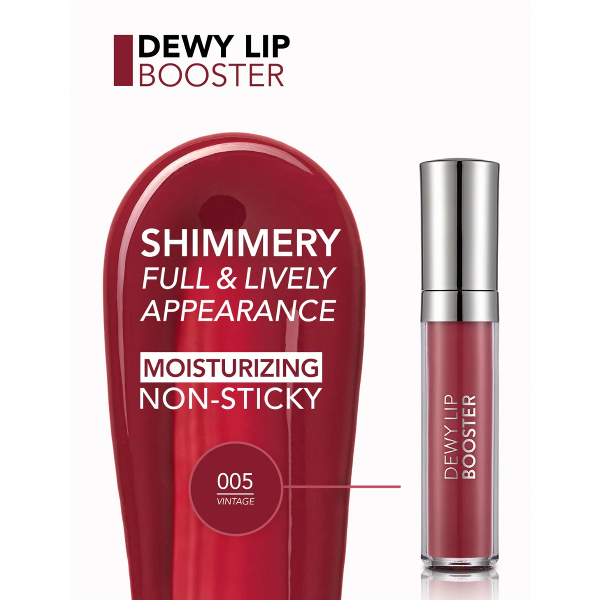 Flormar Dewy Lip Booster 05 Vintage 4.5ml - Image 4