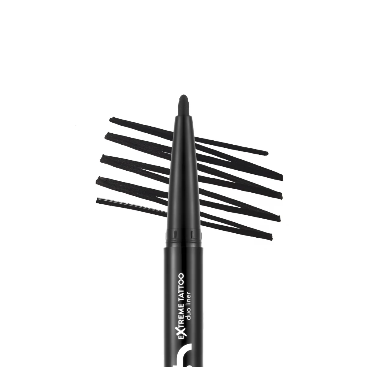 Flormar Extreme Tattoo Duo Eyeliner & Pencil 001 Black 2.66g - Image 3